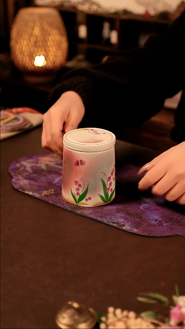【闪购商品】闪购冲冲冲 风铃花咖啡杯