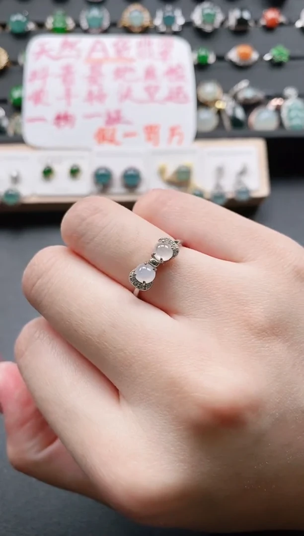 【闪购商品】翡翠戒指银S925镶嵌11111111