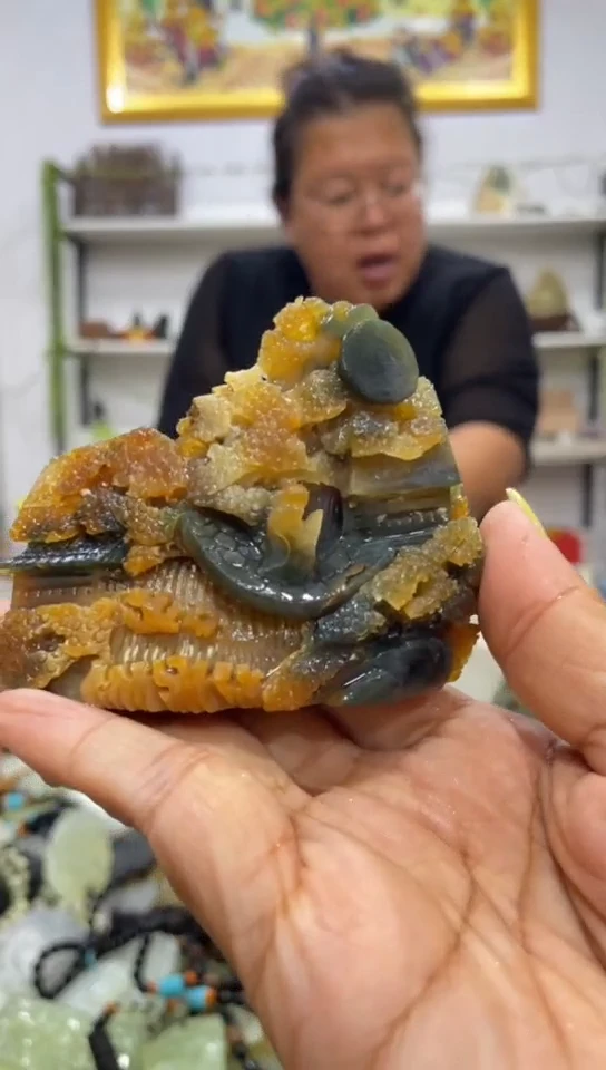 未镶嵌岫玉摆件