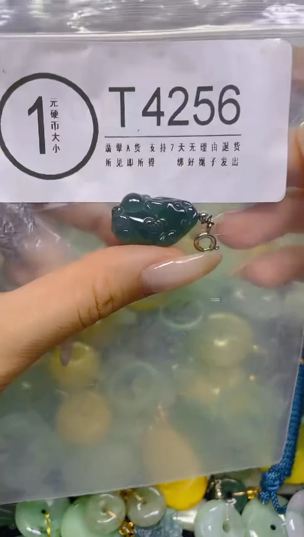 颈饰未镶嵌翡翠/ T /翡翠A货，一件也是批发价