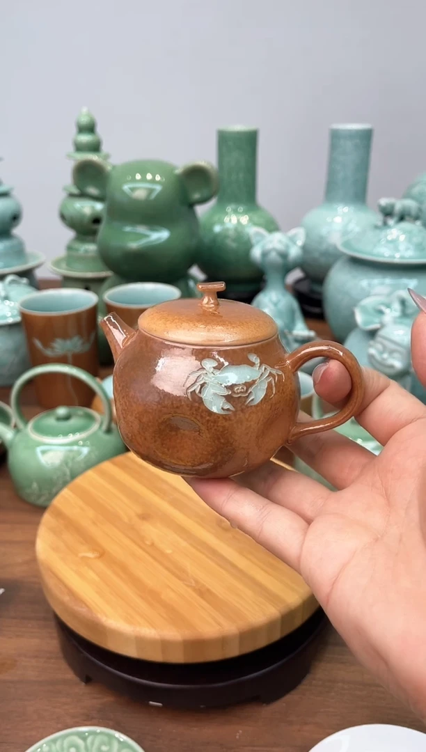 特价福利 微瑕 慧仙青瓷