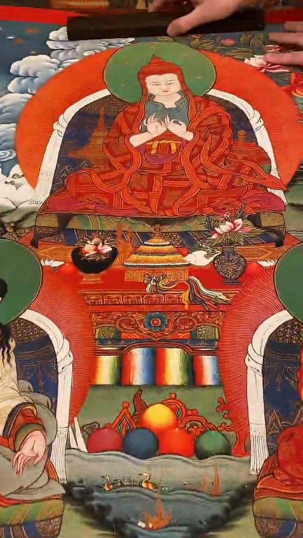 装裱画精美唐卡tk16020