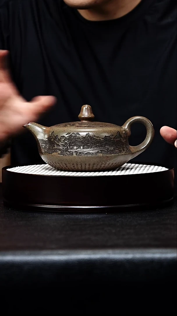 茶壶紫砂曲壶手工紫砂壶