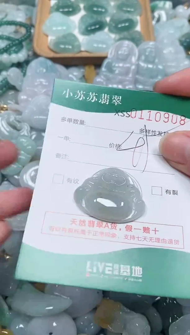 【闪购商品】翡翠颈饰未镶嵌闪购商品0110908