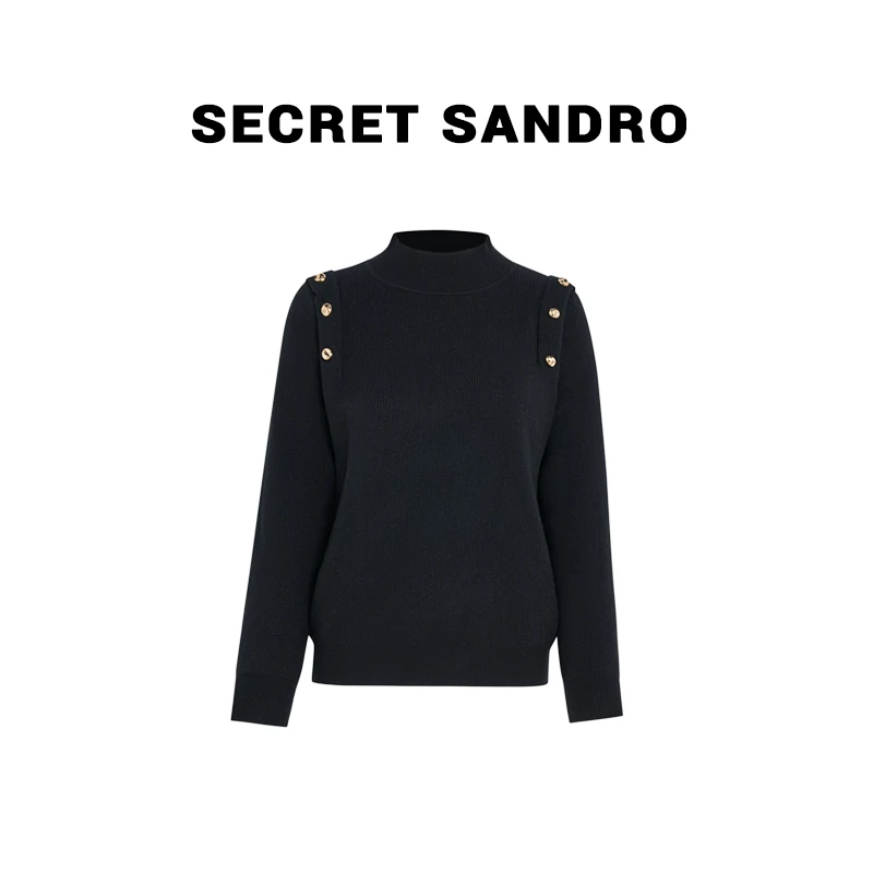 【悉尼】【Secret Sandro】 楚楚 一体绒毛衫 M85299241C