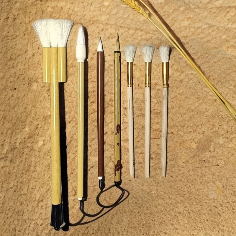 【老师同款】套装羊毛排刷兼毫狼毫点子笔