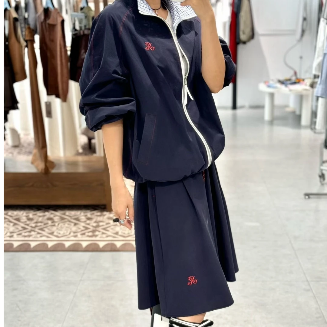 【醉爱家】【RIA】007藏蓝色裙裤(退货运费自理谨慎下单）