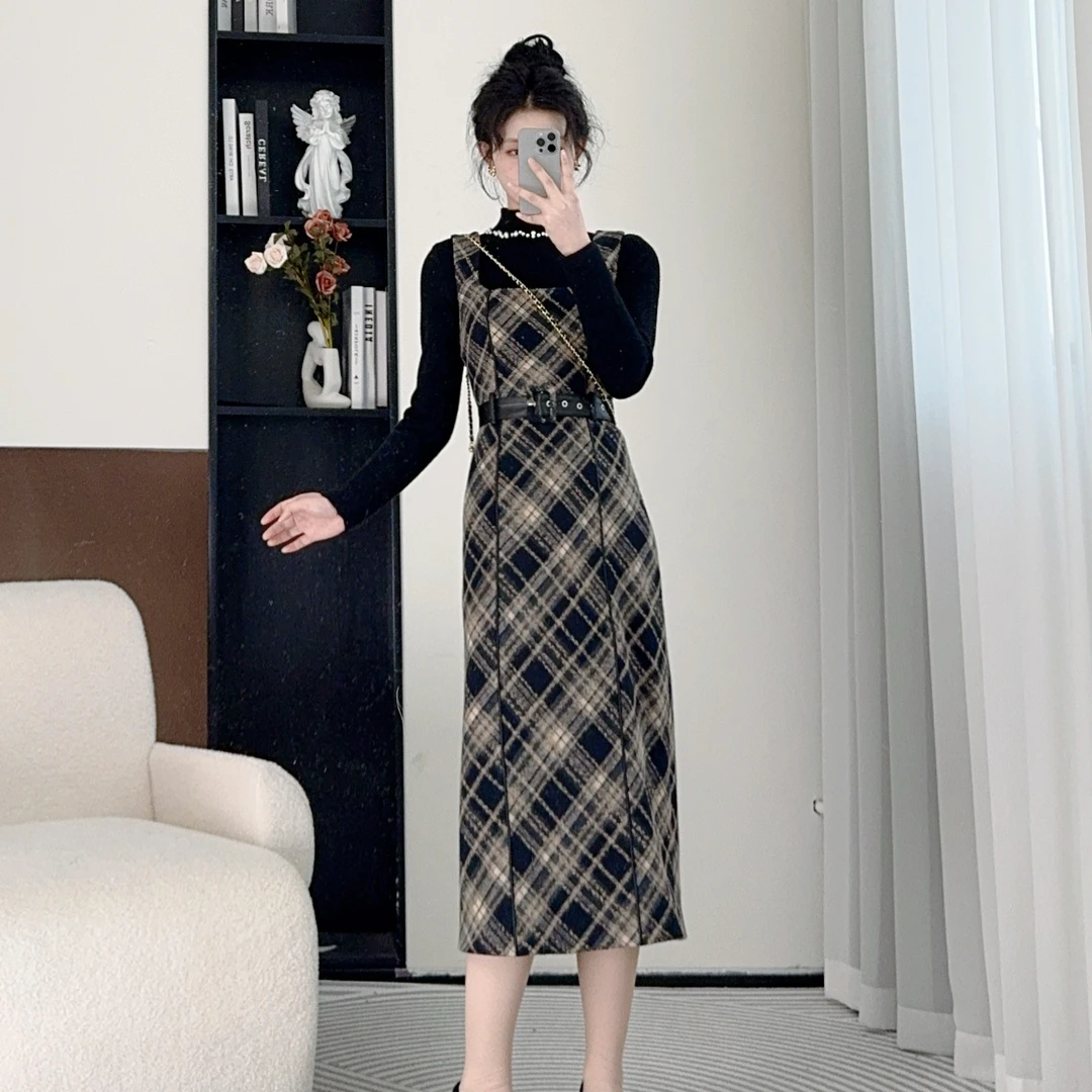 小八定制【叛逆甜心】25年秋季新款法式洋气上衣+连衣裙 10244 BQJ