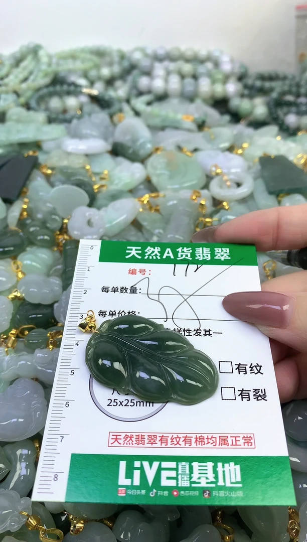 颈饰未镶嵌翡翠纯天然缅甸A货翡翠