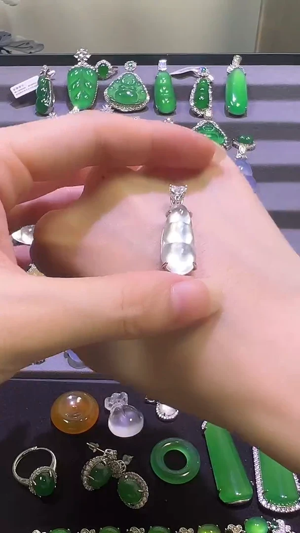银S925镶嵌颈饰玛瑙/玉髓1