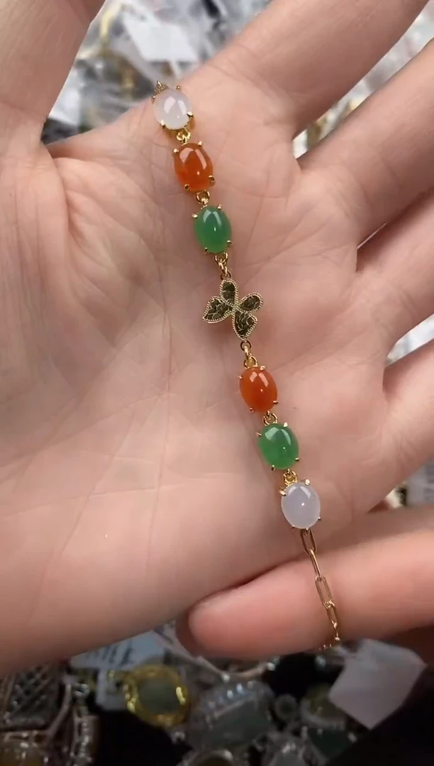 银S925镶嵌戒指翡翠444                3