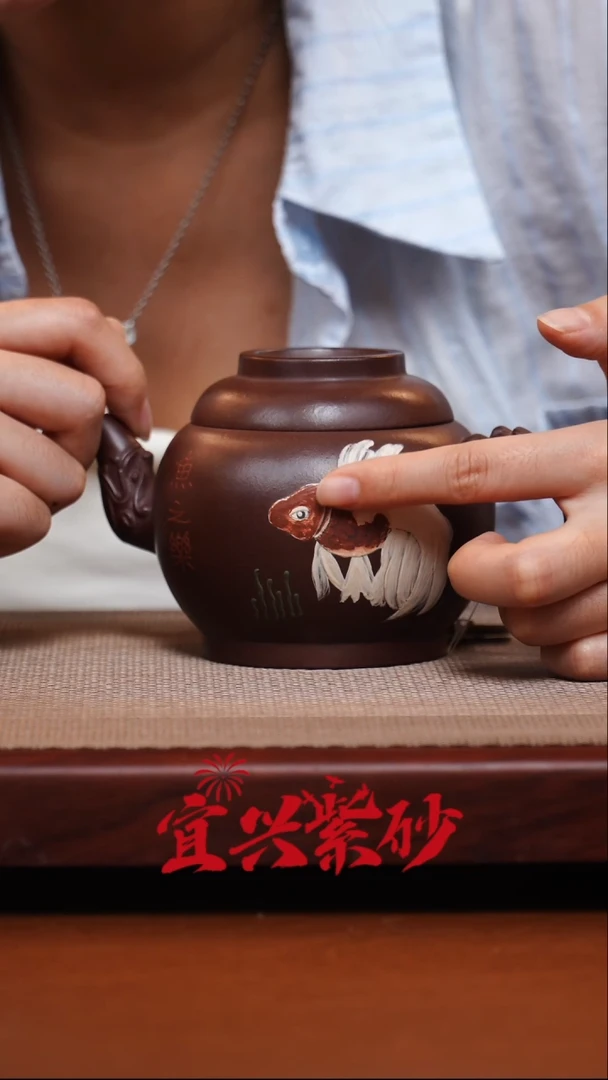 茶壶紫砂宜兴紫砂8号