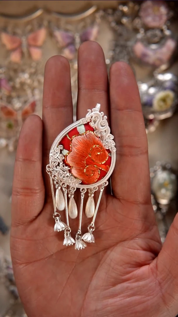 刺绣056  高吉文创 直播老绣