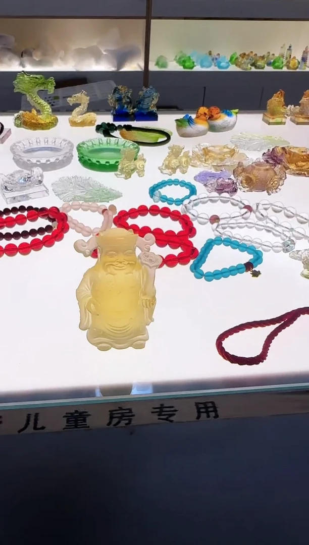 手工艺品琉璃小财神