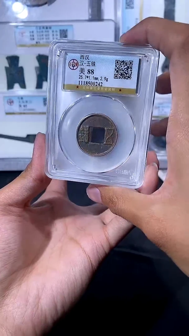 【闪购商品】铜琪珍 汉五铢一枚