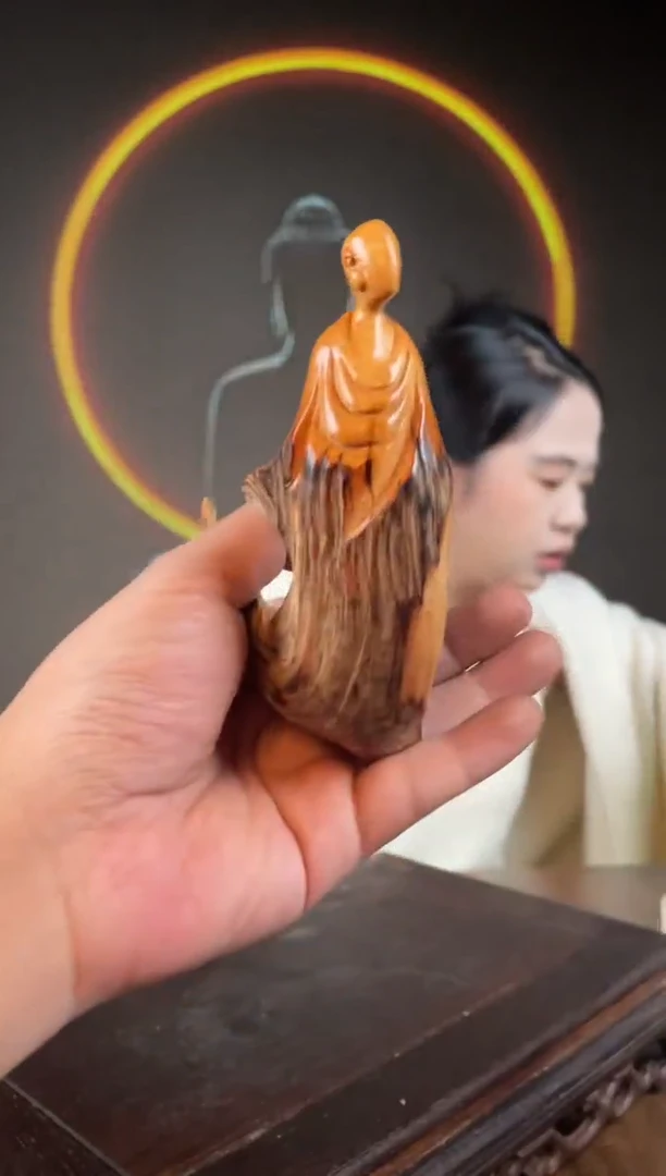 柏木（崖柏）手工摆件,先抢先得! 编号:351