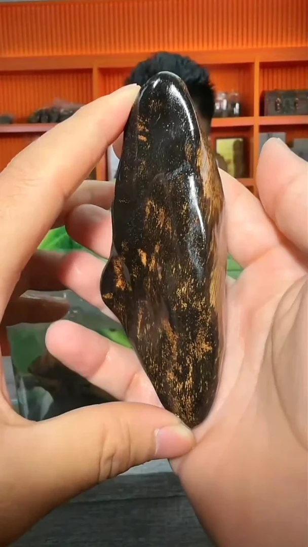 沉香手把件177号多样性发一