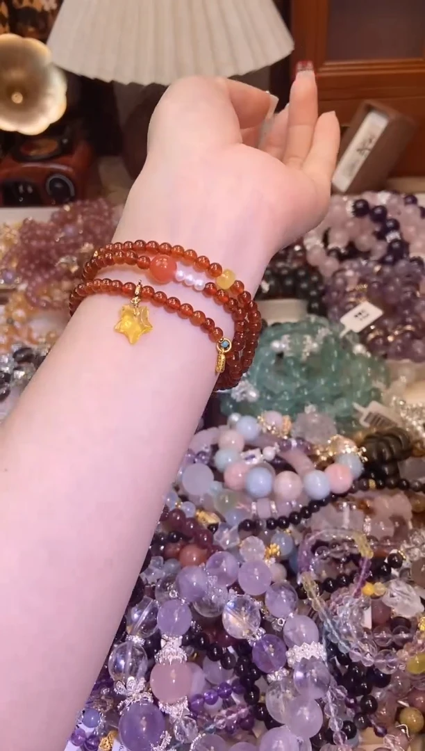 【闪购商品】石榴石手链未镶嵌559手串