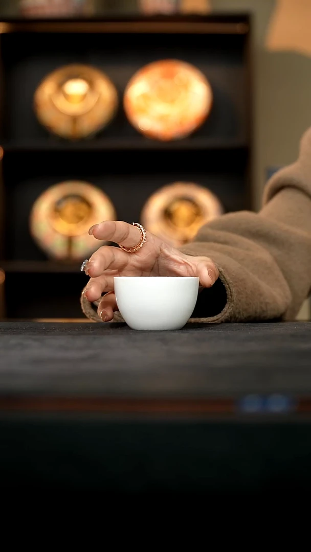 厚山柴烧白玉茶杯微瑕体验款