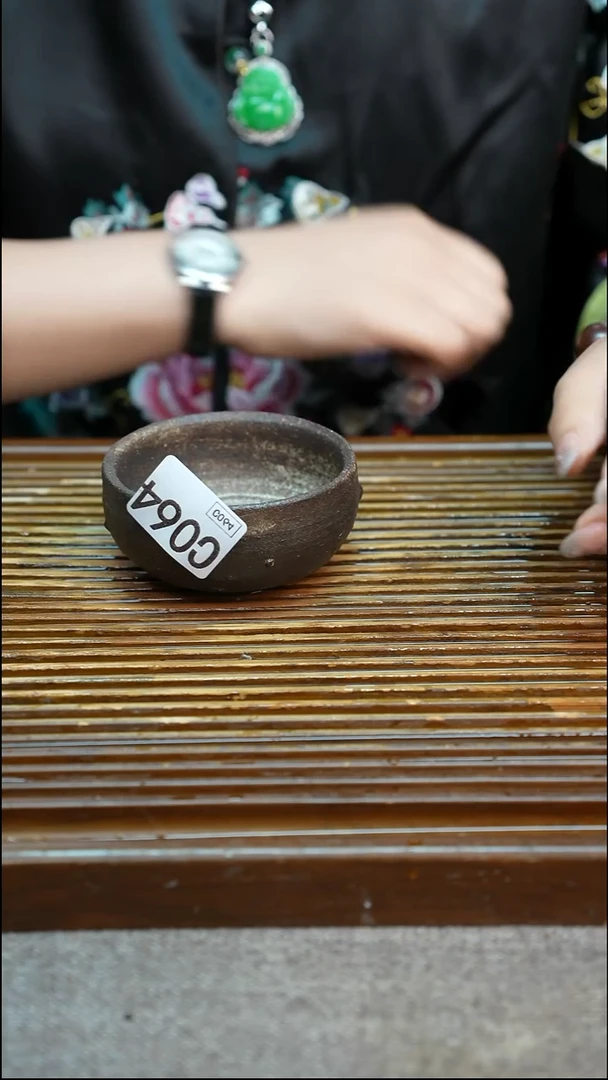 万古烧粗陶手工手做茶具