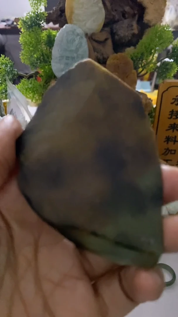 【闪购商品】定制翡翠未镶嵌山水包工包料天然A货翡翠0208