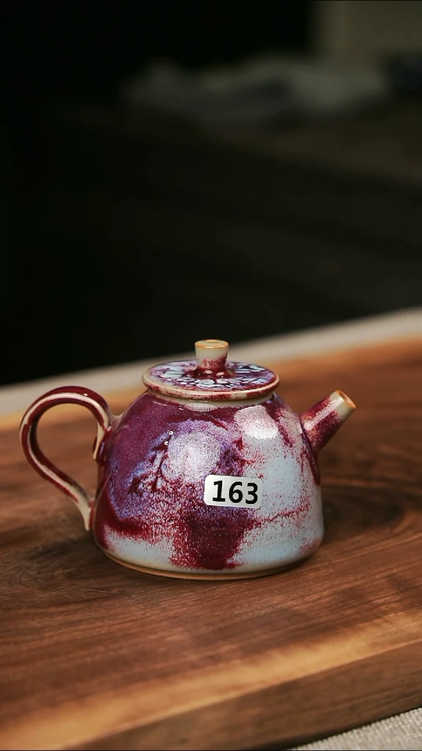 【闪购商品】瓷片钧瓷茶器茶壶163