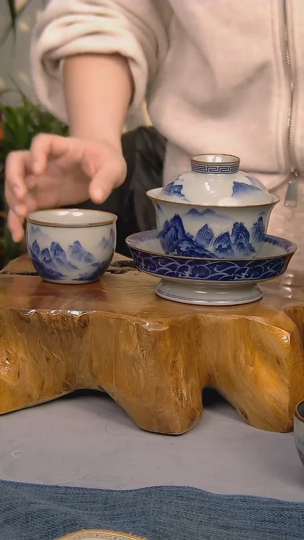 【闪购商品】简装家用款2件套 陶瓷家用茶具系列