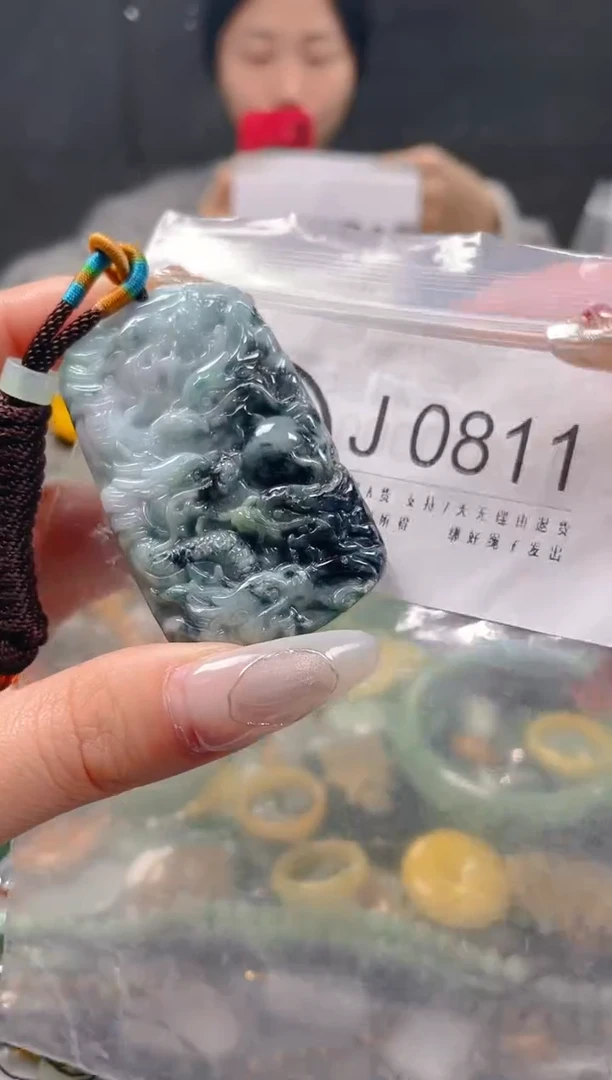 【闪购商品】翡翠颈饰未镶嵌/J/翡翠A货一图一物
