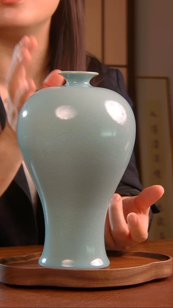 瓷片128号 梅瓶   茗
