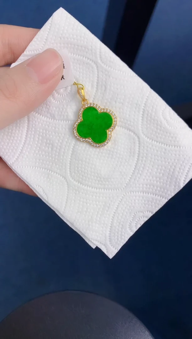 颈饰未镶嵌翡翠天然翡翠缅甸A货