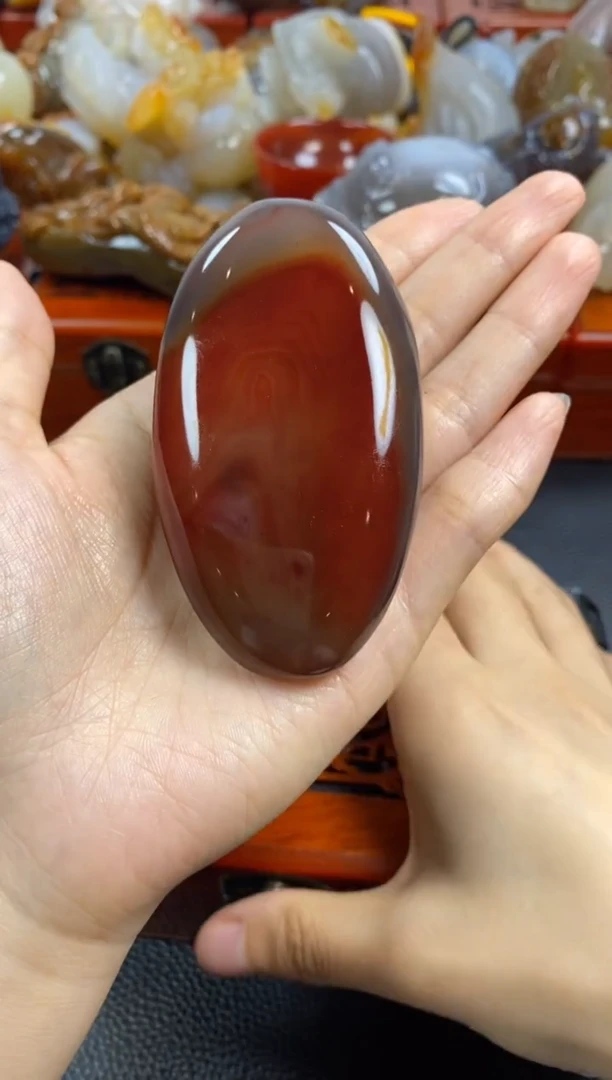 未镶嵌手把玛瑙/玉髓风**顺1