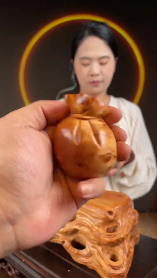 柏木（崖柏）手工摆件,先抢先得! 编号:342