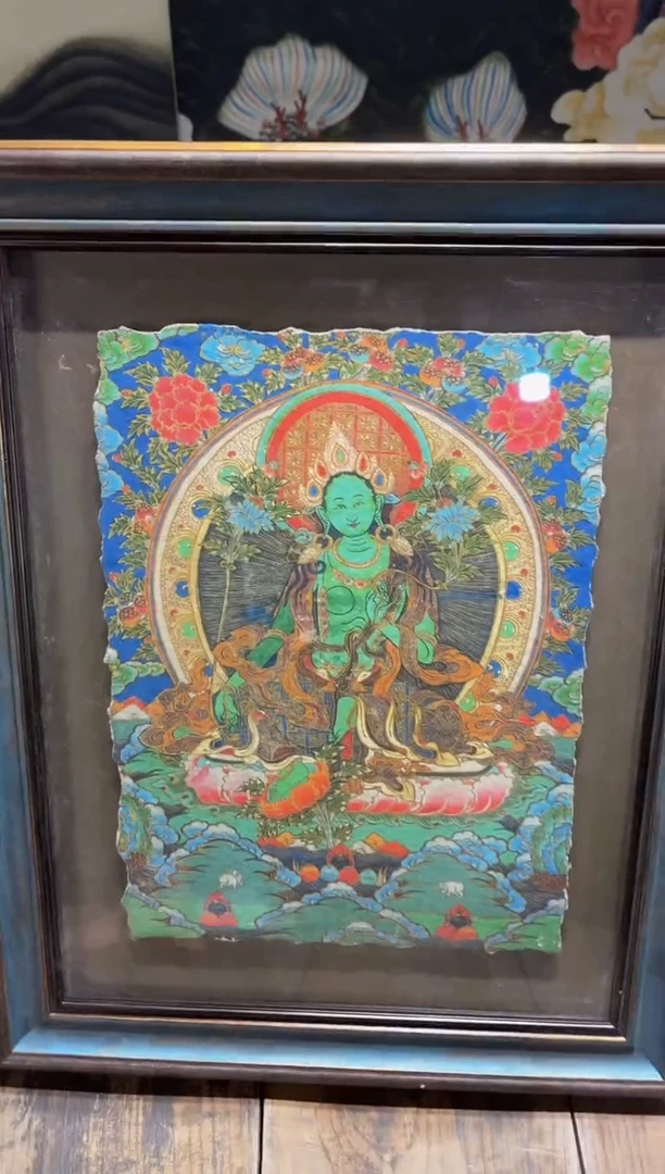 卷轴画悠宇精品精选链接  【带框】