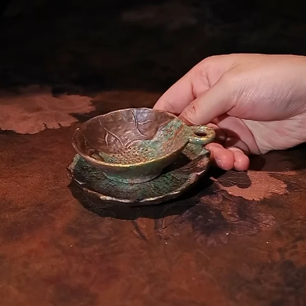 顶先 岩绘时光茶漏 A13650