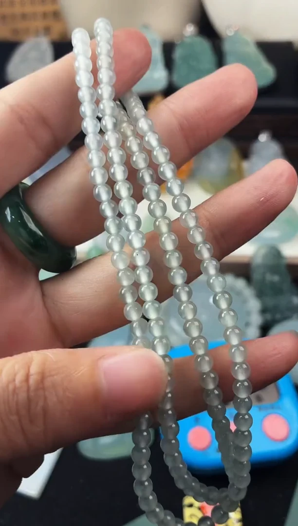 未镶嵌定制翡翠管*3964毛货不退不换