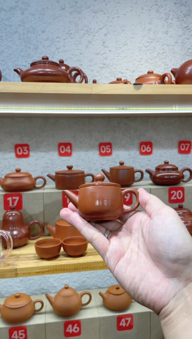 茶壶紫砂颜*50毫升汉瓦浮力款····全品一套