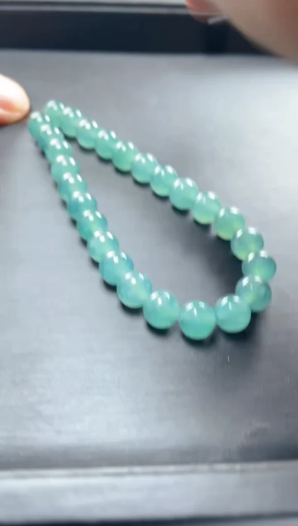 【闪购商品】翡翠手链未镶嵌多样性发货27颗卡7