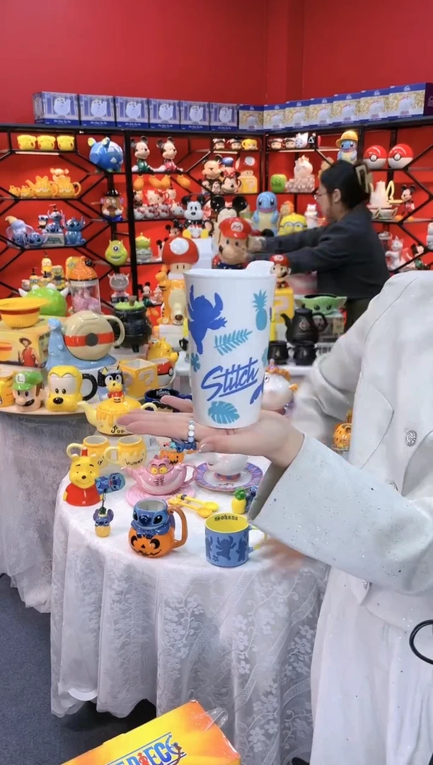 【闪购商品】1@@吏迪仔陶瓷咖啡杯