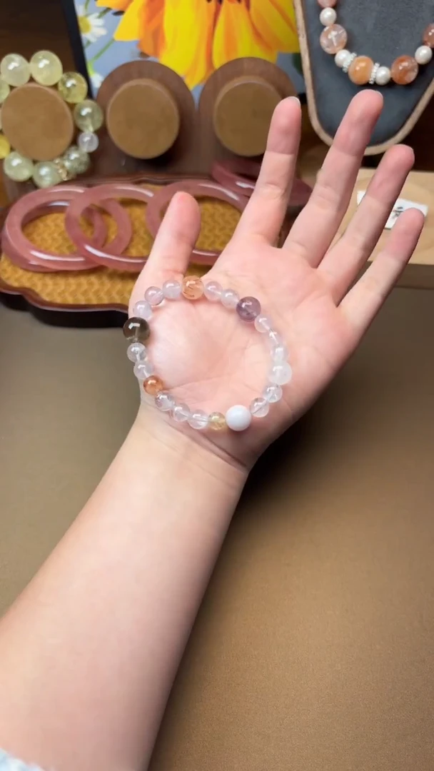 未镶嵌手串水晶1