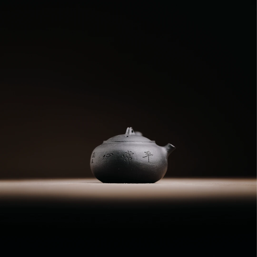 平常心 随心式镂空双盖侧把壶煮水烹茶定制餐具