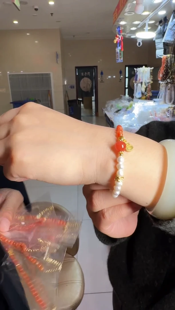 未镶嵌手链南红玛瑙多样性发一件 387