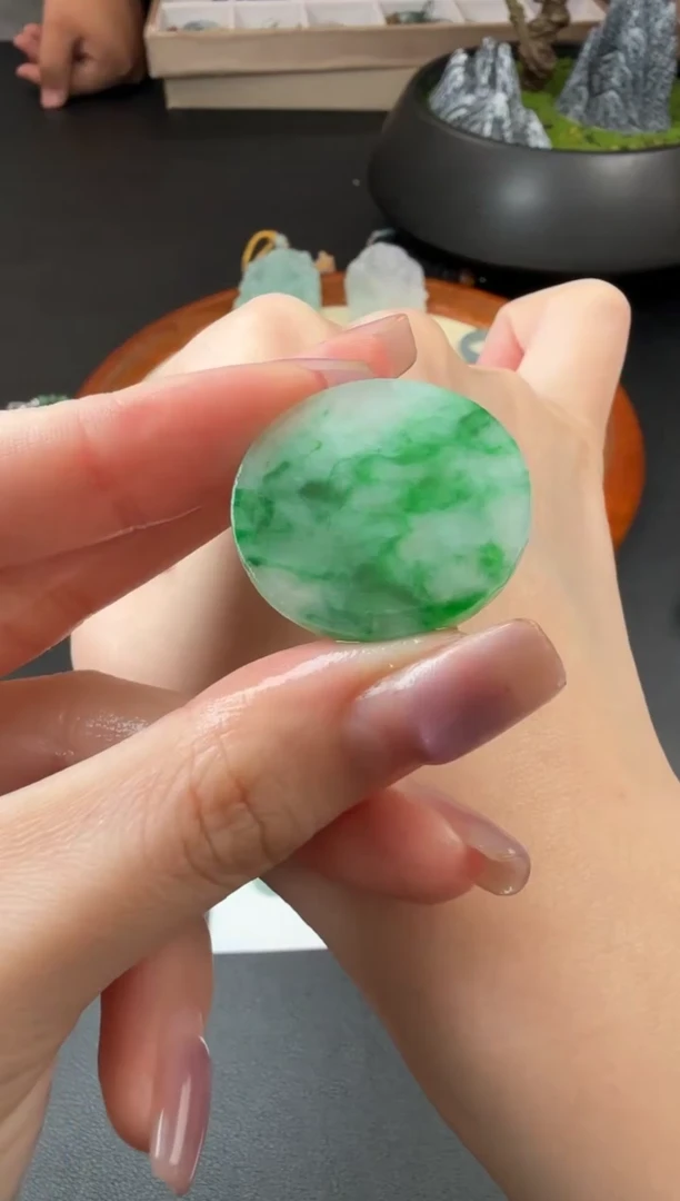 未镶嵌定制翡翠翡翠饰品-128 毛货