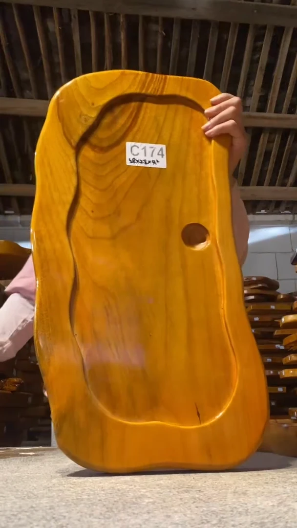 实木茶盘 一物一拍（不含配件）