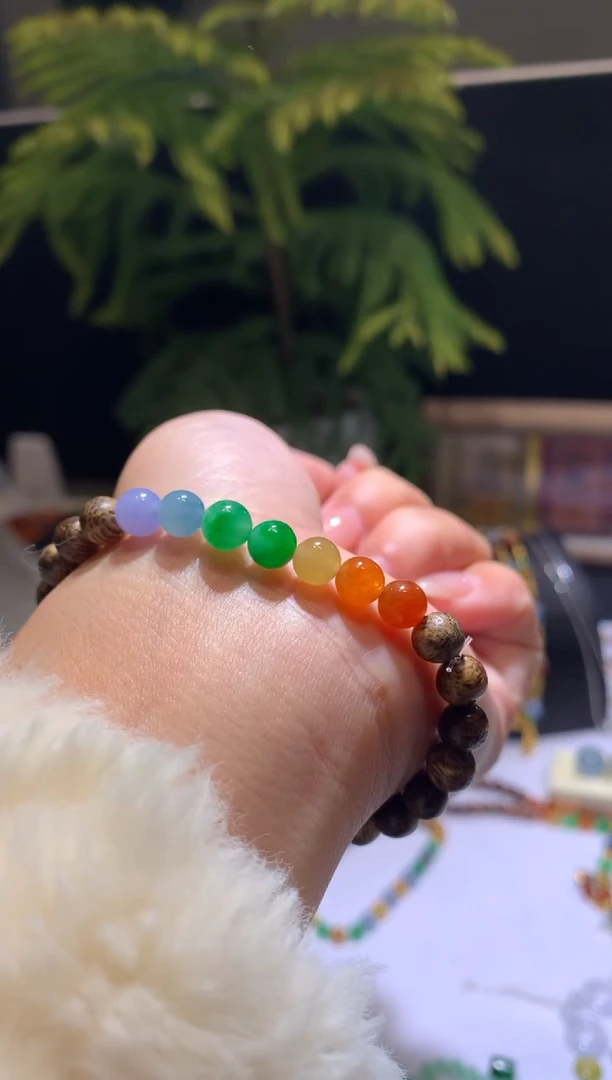 【闪购商品】定制翡翠未镶嵌一组珠子28000+1400