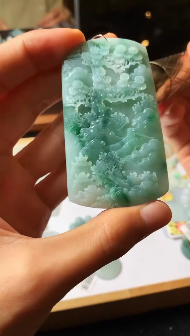 未镶嵌定制翡翠S毛货不退不换