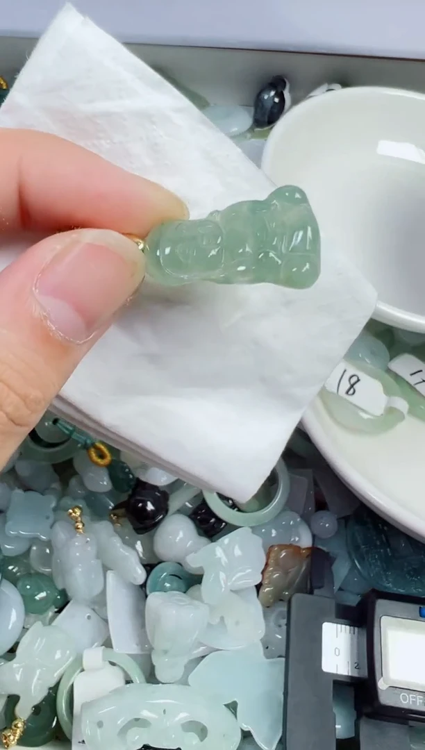 散珠翡翠552号链接，A货翡翠