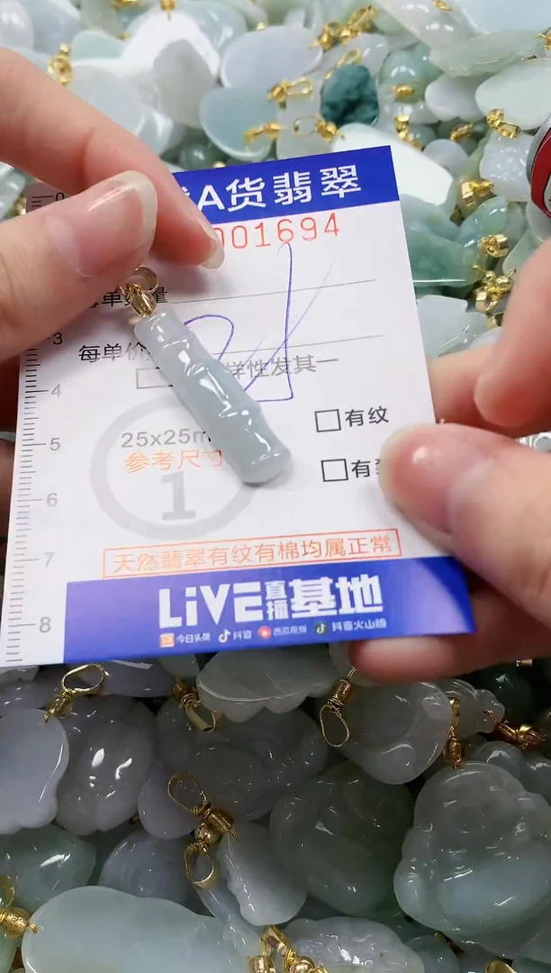 颈饰未镶嵌翡翠纯天然a货翡翠