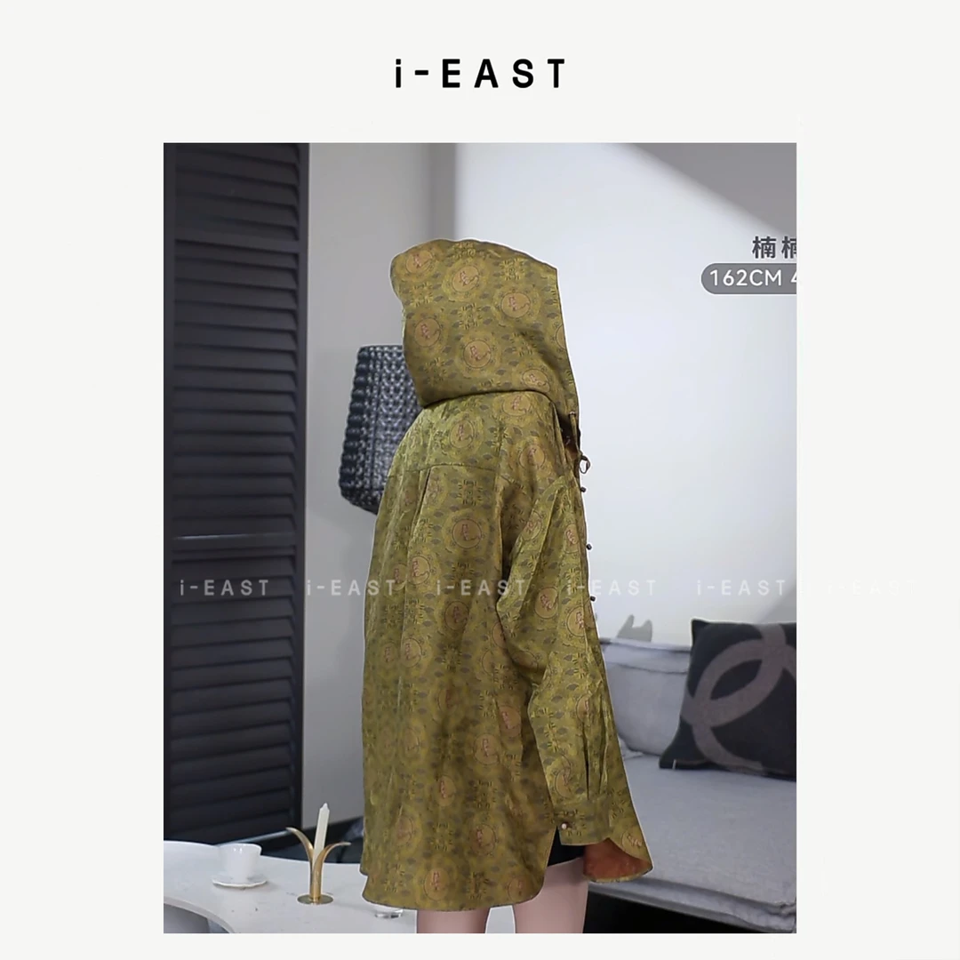 i-EAST NN 富贵猫~百搭新中式国风外套-5C GF5384