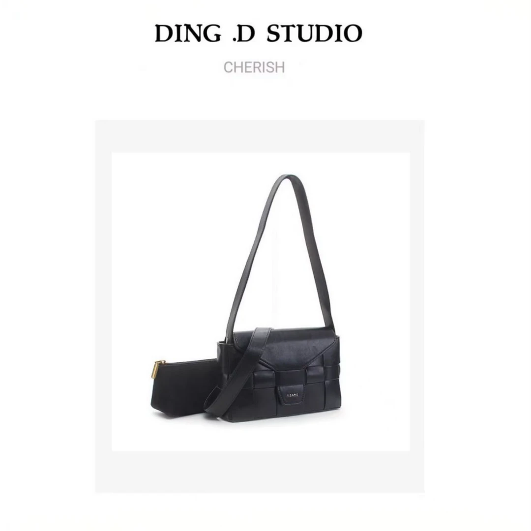 【棋盘格】DING.D新品百搭简约单肩休闲时尚气质ins女包24920