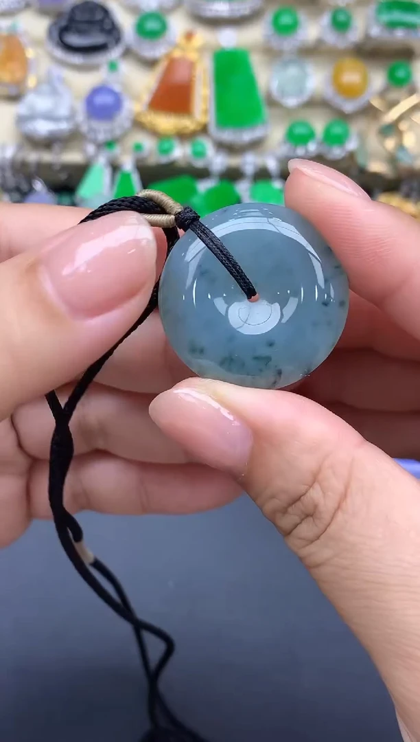 翡翠未镶嵌颈饰44-春日珠宝